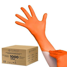 Load image into Gallery viewer, Nitril handschoenen All4Med oranje 1000 stuks
