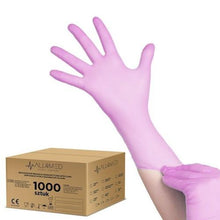 Load image into Gallery viewer, Nitril handschoenen All4Med roze 1000 stuks
